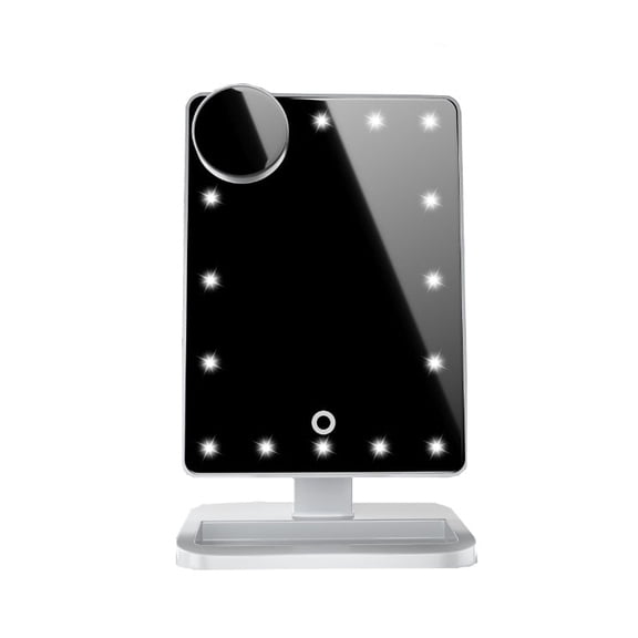 Touch Screen Makeup Mirror With 20 LED Light