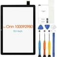 thumbnail image 1 of Touch Screen for Onn 10.1 inch Tablet 100092980 Digitizer for Onn 100092980 Touchscreen Replacement Front Touch Glass with Repair Tools (not LCD Display), 1 of 8