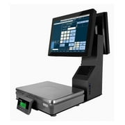 Touch Screen PC Cashier Scale, Fruit Shop, Snack Food, Stewed Food Shop Weighing Cashier Scale ,Easy to Setup