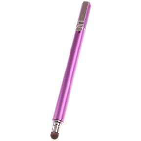 Touch Screen Pen Purple Stylus for Google Pixel 8/Pro - Fiber Tip Aluminum Lightweight