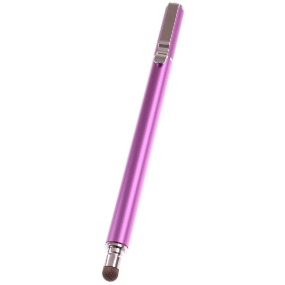 Touch Screen Pen Purple Stylus for Google Pixel 8/Pro - Fiber Tip Aluminum Lightweight