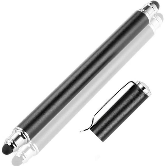 Touch Screen Pen Stylus for Amazon Fire HD 10 Kids (13th Gen 2023), Fire Max 11 (13th Gen 2023) - Fiber Tip Aluminum Lightweight Black