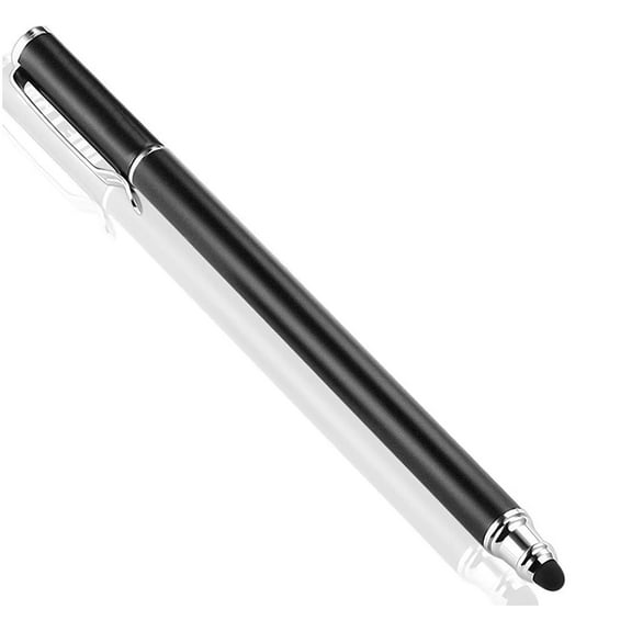 Touch Screen Pen Stylus for iPhone 16/Pro/Max/Plus - Fiber Tip Aluminum Lightweight Black for iPhone 16/Pro/Max/Plus