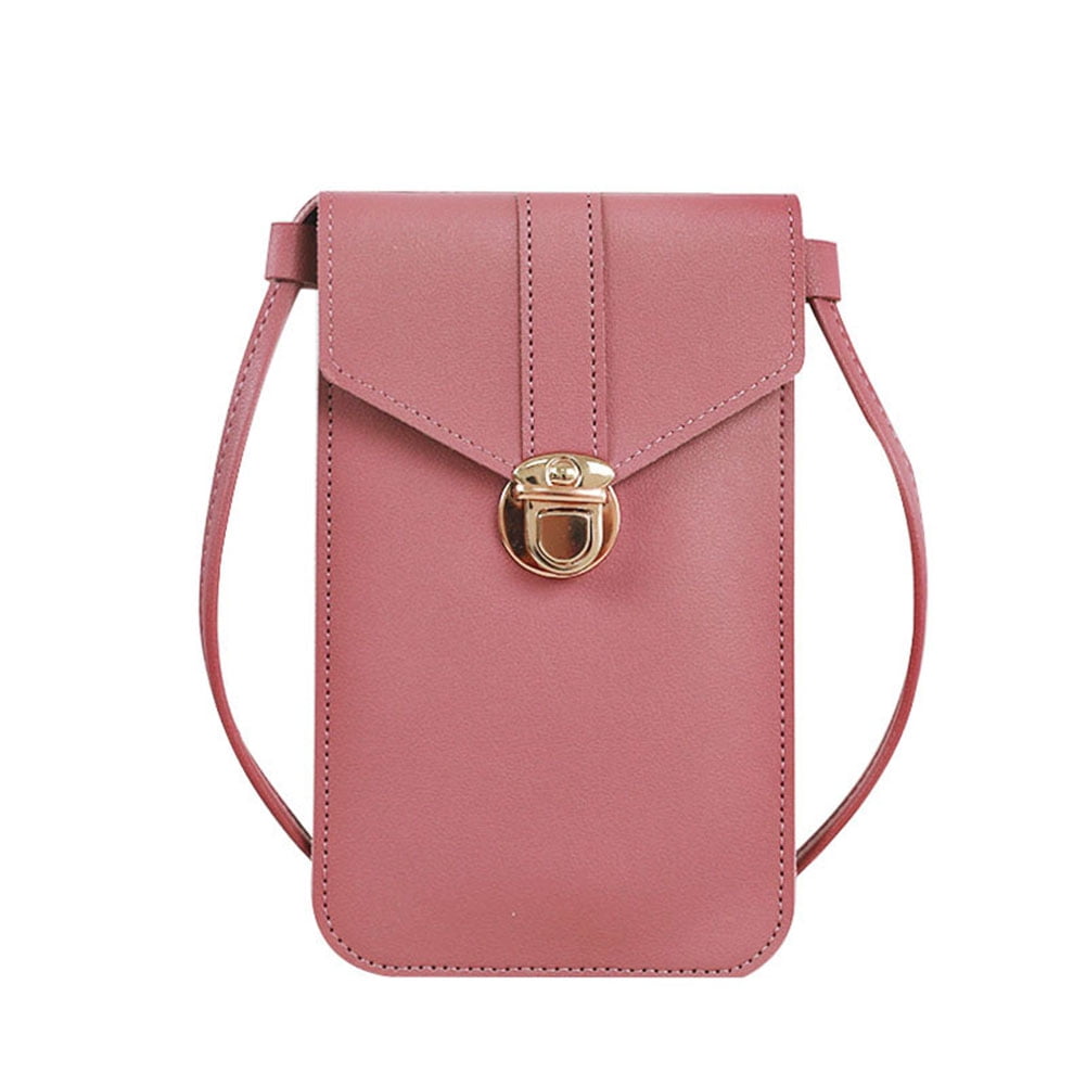 Touch Screen Purse Cell Phone Purse Crossbody Bags for Women Small Mini Crossbody Phone Case 7.6