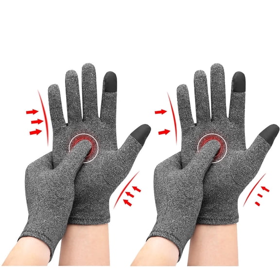 Touch Screen Gloves,Arthritis Gloves,Full Finger Compression Gloves for Typing Daily Work ,Multipurpose Use