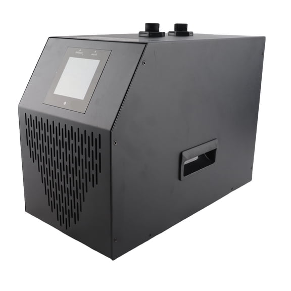 Touch Screen Water Chiller Machine for Aquarium Hydroponic Fish Tank Cooler with Remote Control 1/10HP 42Gal 160L / 10 inches