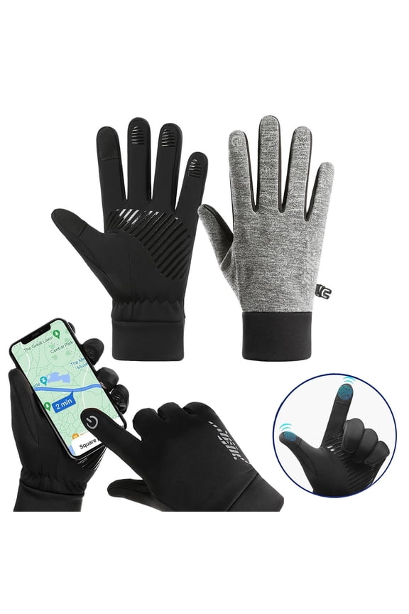 Touch Screen Winter Gloves 2026 Thermal Warm Liners Gloves for Men & Women,Cold Weather Touchscreen Compatible