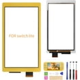 thumbnail image 1 of Touch Screen for Nintendo Switch Lite Only，Front Touch Panel Replacement Parts Repair Set，With Tool Repair Kit + Screen Protector (Gray), 1 of 6