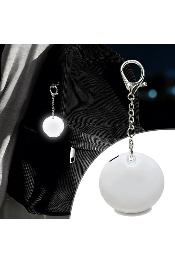 Touch Sensing LED Light for Purses & Bags | Heart-Shaped Interior Light with Instant On/Off Tap Control | Compact Keychain Light for Wallets & Totes