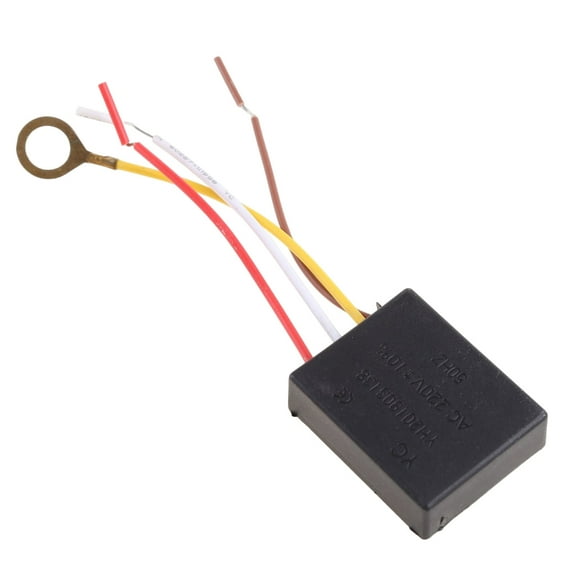 Touch Sensings Switchs Component Lamp Dimmer Switchs ABS and Metal Texture for Dimmer Lamp Control with Easy Wiring Operation