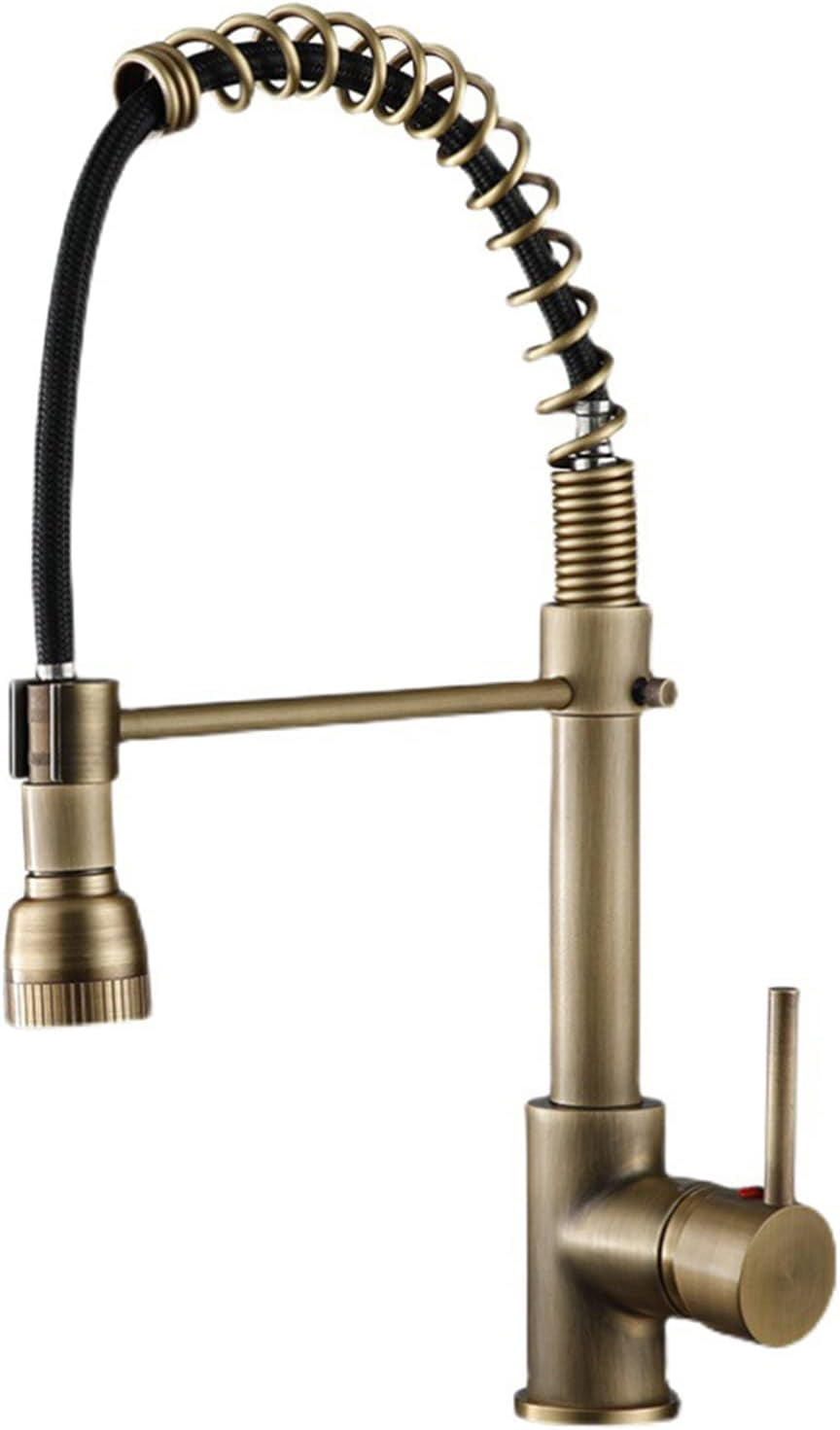 Touch Sensor Pull Out Kitchen Faucets Brass Antique Kitchen Faucet Hot and Cold Water Swivel Kitchen Sink Touch Faucet