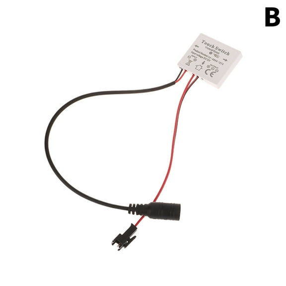 Touch Sensor Switch 12V 1/3A 24/36W LED Smart Single Key Mirror Light Switch Touch Dimmer Switch For Bathroom Mirror