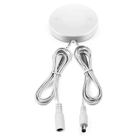 Touch Sensor Switch for Cabinets No Holes Required Adjustable Brightness Levels White Dc Head