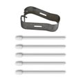 thumbnail image 1 of Touch Stylus Tips Nibs with Metal Clip For Wacom One DTC133 CTC4110 CTC6110 Stylus Pen Refill Tip Wring Accessories, 1 of 12