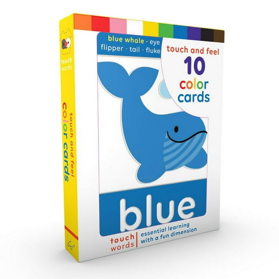 Touch Think Learn: TouchWords: Color Cards : Touch and Feel (Cards)