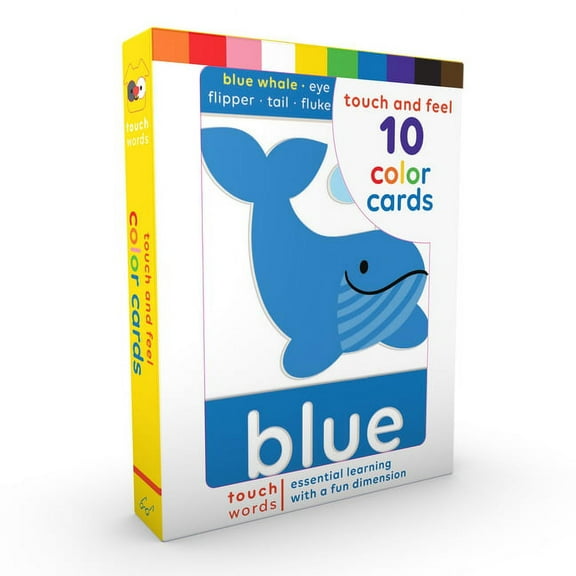 Touch Think Learn: TouchWords: Color Cards : Touch and Feel (Cards)