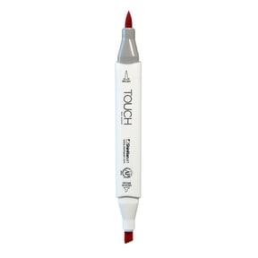 Touch Twin Brush Markers deep red, R10 (pack of 3)