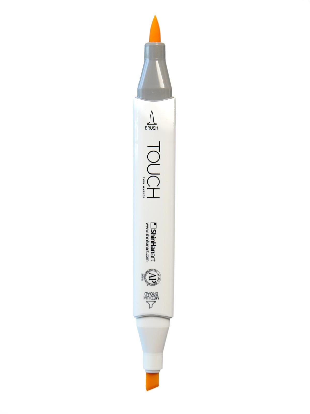 Touch Twin Brush Markers lemon yellow, Y35 (pack of 3)