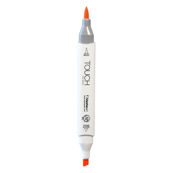 Touch Twin Brush Markers peach, R18 (pack of 3)