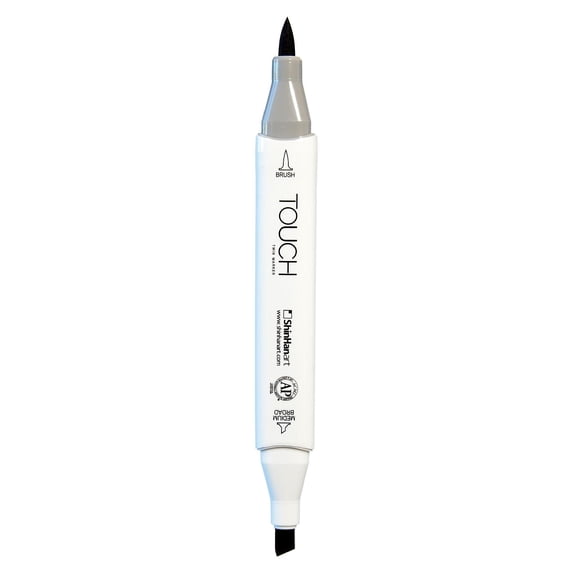 Touch Twin Brush Markers raw umber, BR102 (pack of 3)