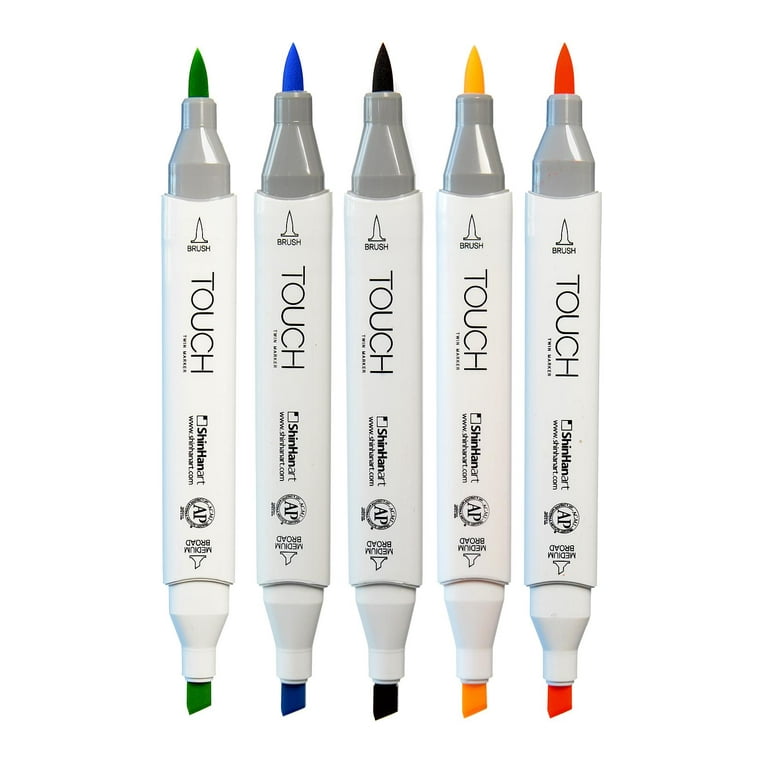 Shinhan Art Touch Touch Twin Brush Marker Touch Twin Brush Markers