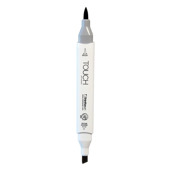 Touch Twin Brush Markers walnut, BR100 (pack of 3)