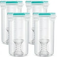 thumbnail image 1 of Touch Up Paint Container Touchup Cups Storage with Lids Containers Airtight 4Pc, 1 of 6