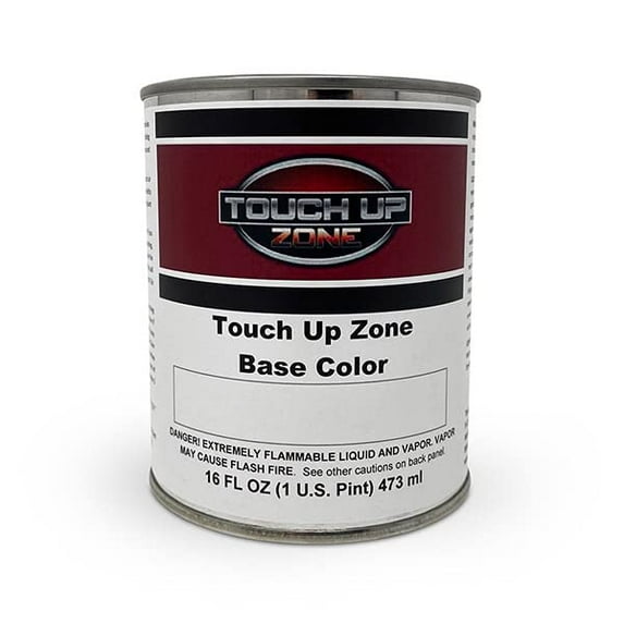 Touch Up Zone Base Color Pint - Compatible with Toyota/Lexus Dark Grey Metallic Code 1E0