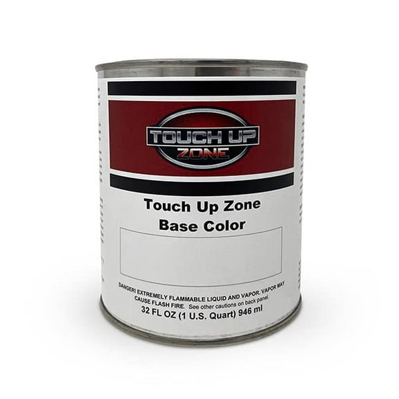 Touch Up Zone Base Color Quart - Compatible with Dodge/Chrysler/Jeep/Ram Billet Silver Metallic Code PSC