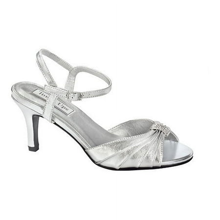 Benjamin Walk 264WO_10. 0 Asher Wide Shoes in Silver Metallic - Size 10