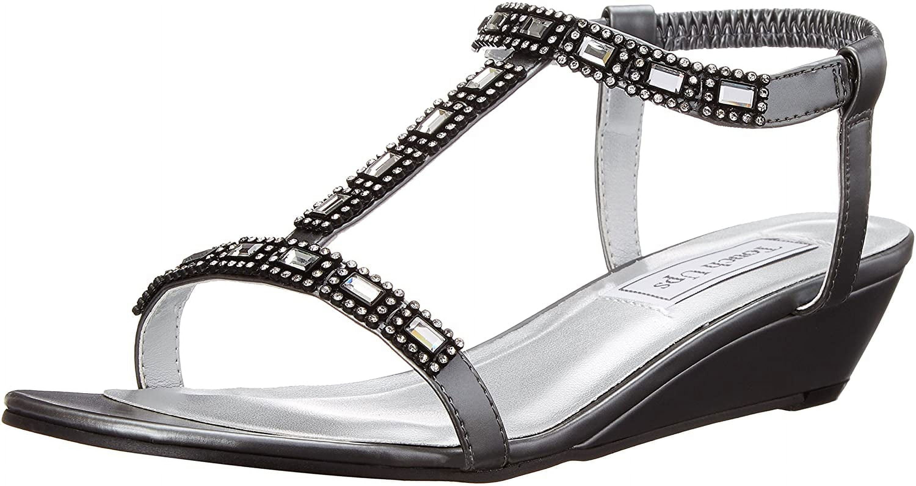 Touch Ups Womens Lena Wedge Sandal Black Touch Ups Women's Allison