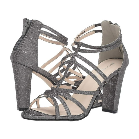 Touch Ups Women's Shoes Rhyan Open Toe Casual Strappy Sandals, Pewter, Size 10.0