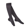 thumbnail image 1 of Touch Women's Knee High Compression Socks, 15-20 mmHg, Black Checkered Pattern, Medium, 1 of 3