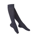 thumbnail image 1 of Touch Women's Knee High Compression Socks, 15-20 mmHg, Navy Rib Pattern, Medium, 1 of 3
