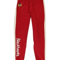 Touch Womens Chicago Blackhawks Athletic Jogger Pants, Red, Medium