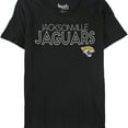 thumbnail image 1 of Touch Womens NFL Jaguars Distressed Graphic T-Shirt, Black, Large, 1 of 2