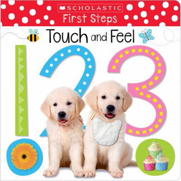 Pre-Owned Touch and Feel 123: Scholastic Early Learners (Touch and Feel) (Board book) 1338161466 9781338161465