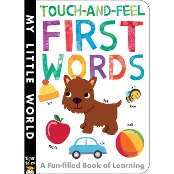 Pre-Owned Touch-And-Feel First Words (Board book) 1680105213 9781680105216