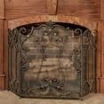 thumbnail image 1 of Touch of Class 3-Panel Metal Fireplace Screen, 1 of 1