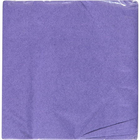 Touch of Color 2 Ply Purple Napkins 50 ea