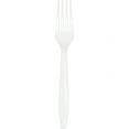 thumbnail image 1 of Touch of Color Bright White Forks, 24-Pack, 1 of 1
