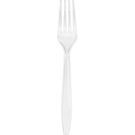 Touch of Color Clear Forks, 50-Pack
