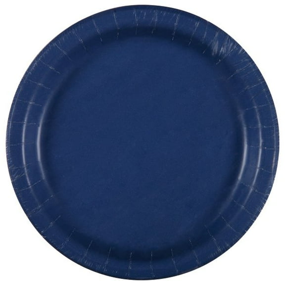 Touch of Color Navy Blue Dessert Plates 24 Pack (791137B)