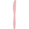 thumbnail image 1 of Touch of Color Premium Plastic Knives, Classic Pink, 24 Ct, 1 of 2