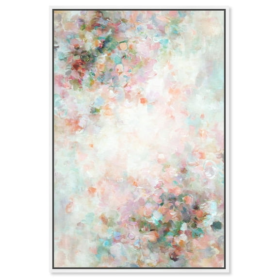 Touch of Elegance Canvas Print Patel Art Prints by Art Remedy, White Frame, 10 x 15
