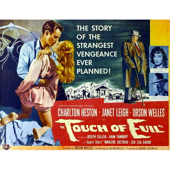Touch of Evil Movie POSTER 22" x 28" Style A