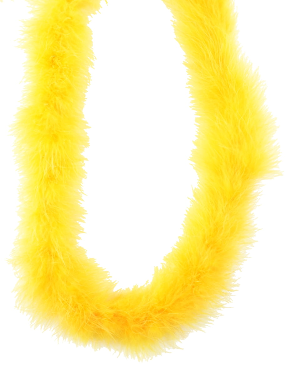 Touch of Nature Fluffy Boa 18GM 2Yds Yellow Gold 1pc