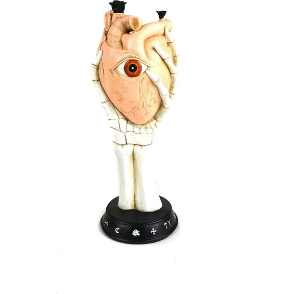 Touch of Nature Halloween Dcor 12" Skeleton Hand Holding Heart