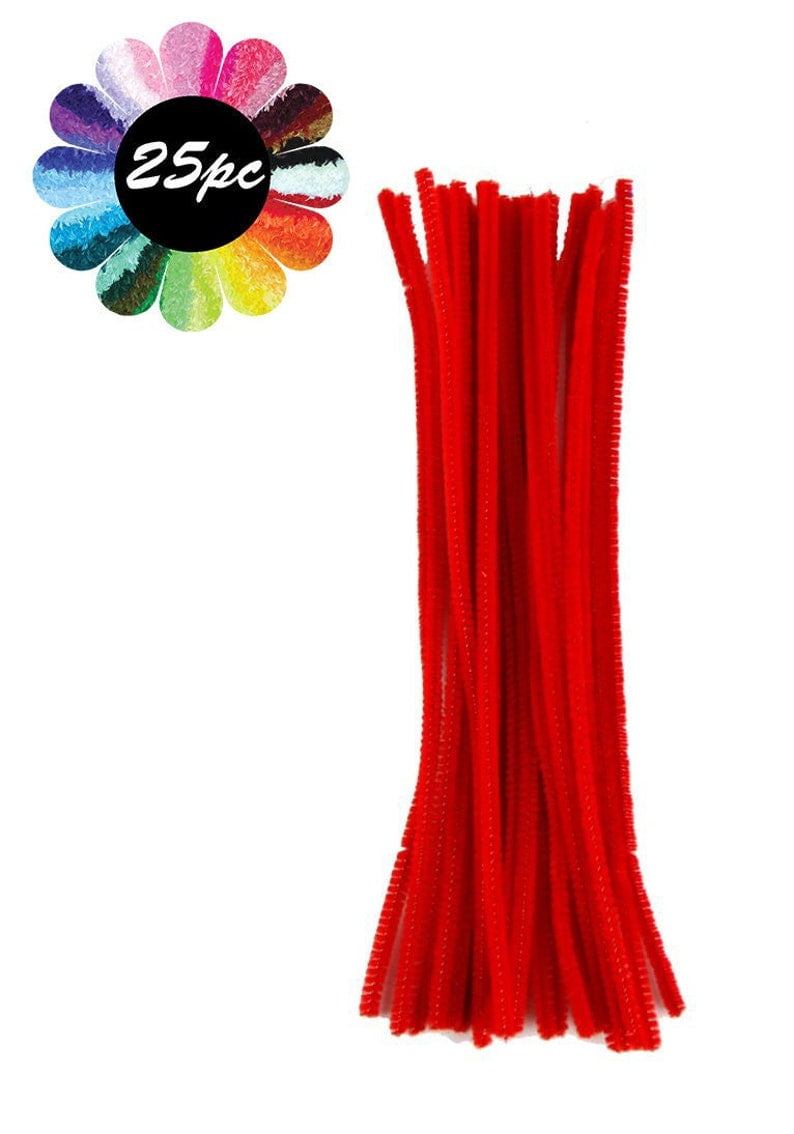 Chenille Pipe Cleaners 65 Fluffy Chenille Sticks Assorted Colours for Craft  or Art Project, Scrapbooking, Journaling, Collages, Party Games -   Finland