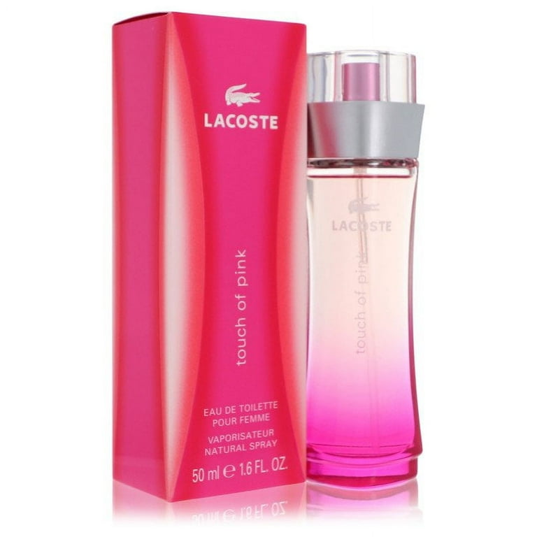 Touch Of Pink Eau De Toilette Spray By Lacoste - 1.6 oz Touch Of Pink Eau De Toilette Spray By Lacoste - 1.6 oz